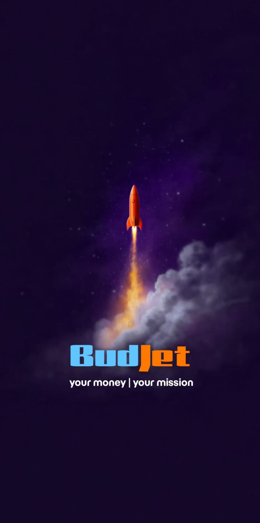 BudJet splash screen